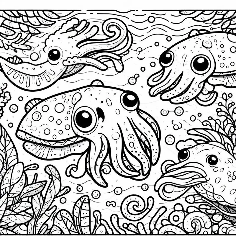 Animal Coloring Papers