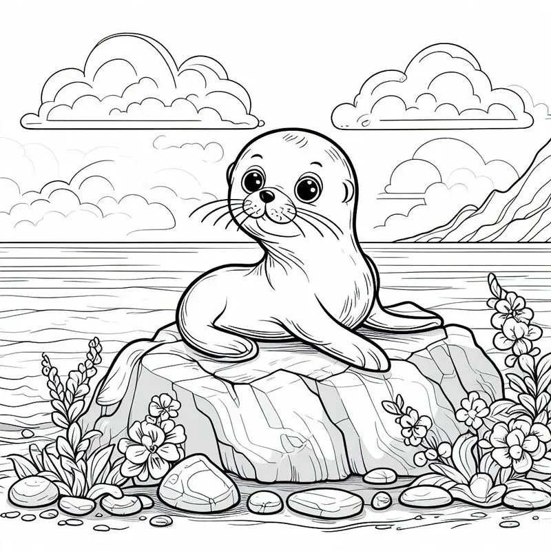 Animal Coloring Papers