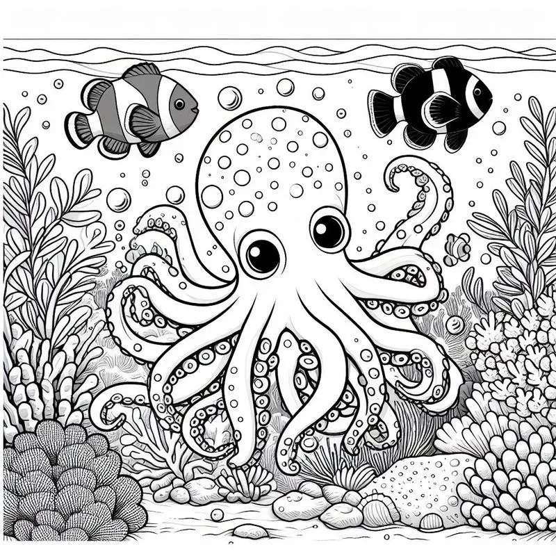 Animal Coloring Papers