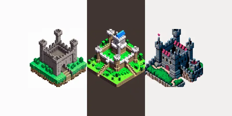 Blocky Castles generated by undefined