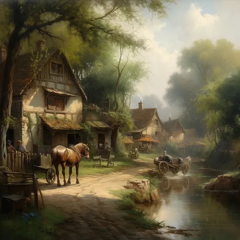 Romanticism Oil Paintings