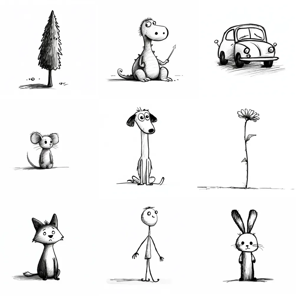 Simplistic Drawings