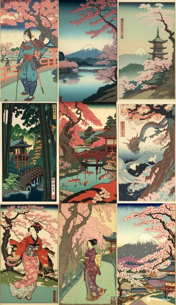 Japanese Woodblock Prints