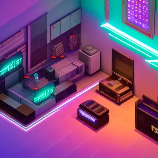 Cyberpunk Mini Rooms