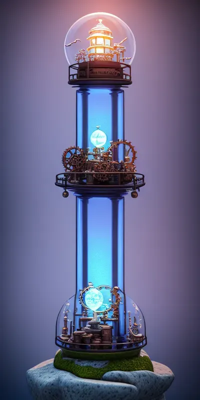 Lighthouse Hyper Detailed