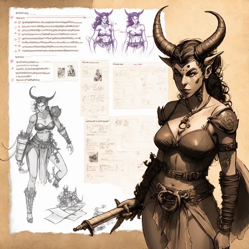 Pen And Paper Character Creator DnD