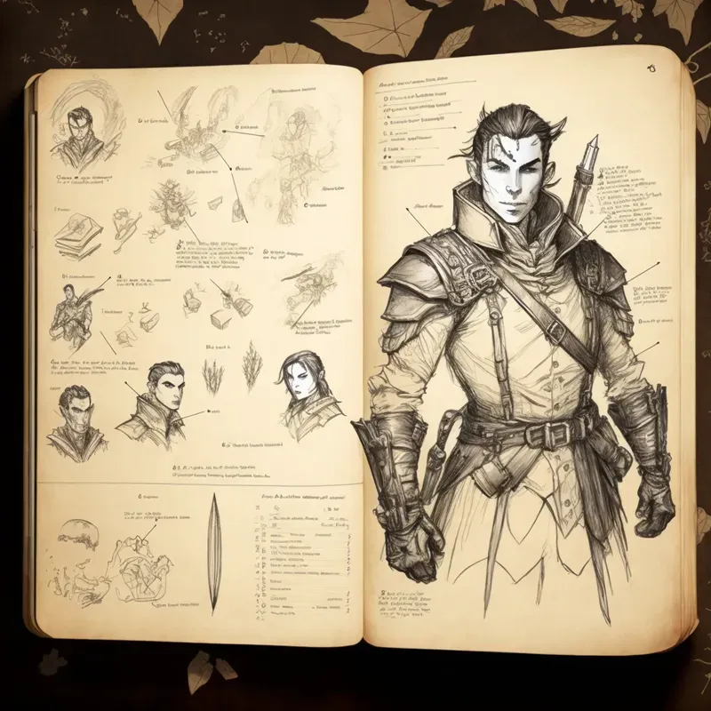 Pen And Paper Character Creator DnD