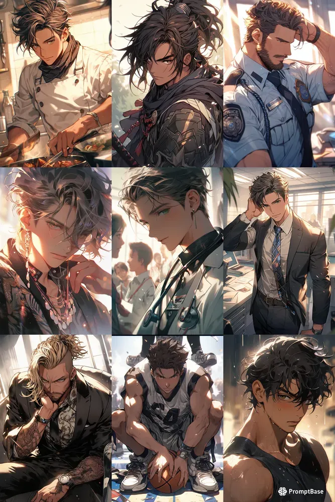 Gorgeous Anime Boys