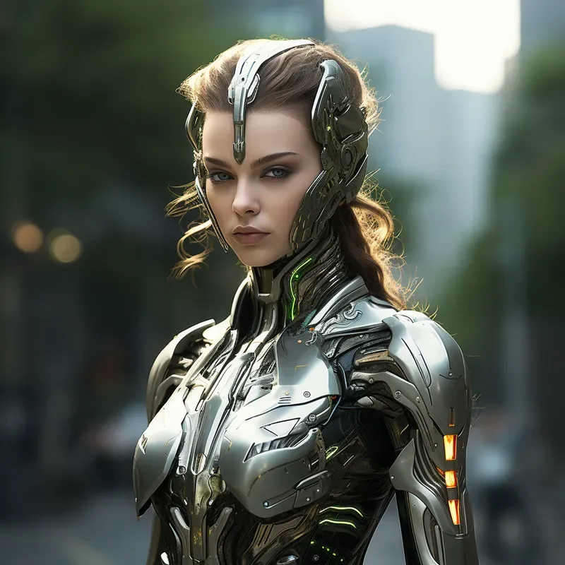 Stunningly Beautiful Female Type Androids