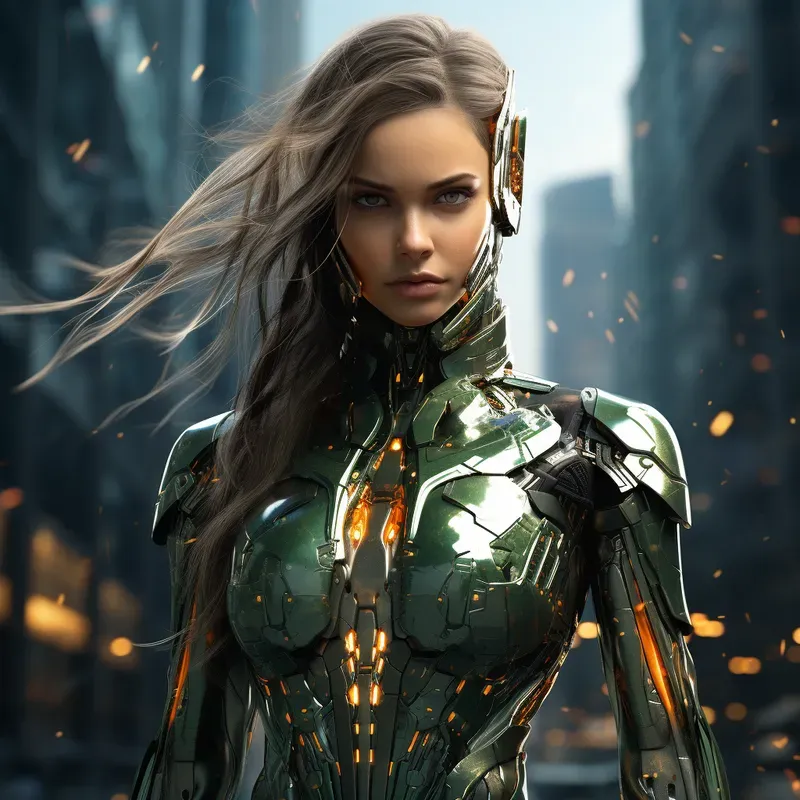 Stunningly Beautiful Female Type Androids