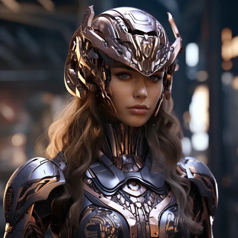 Stunningly Beautiful Female Type Androids