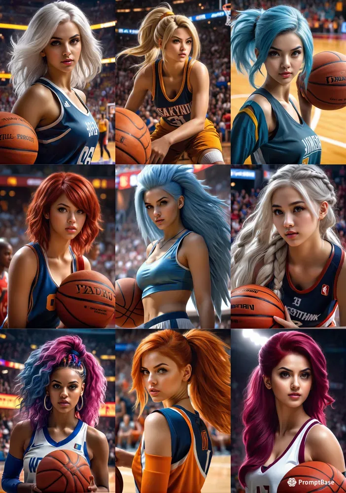 Basketball Player Girls