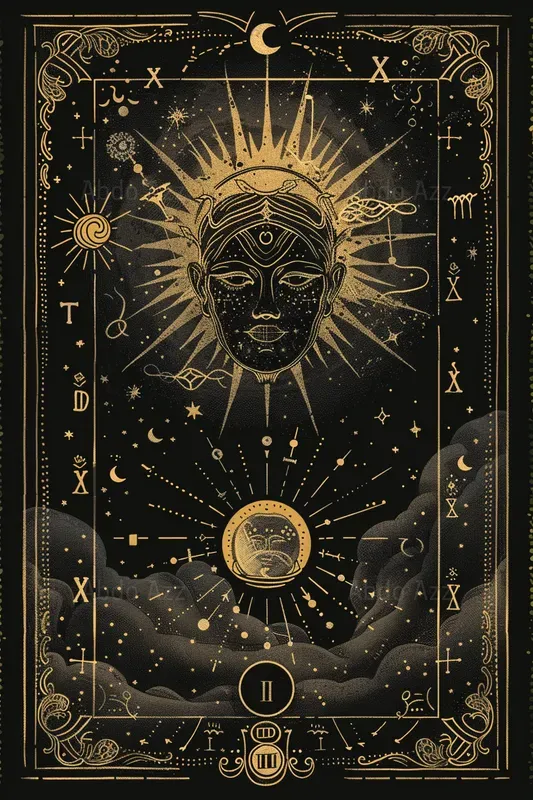 80s Dark Tarot Cards