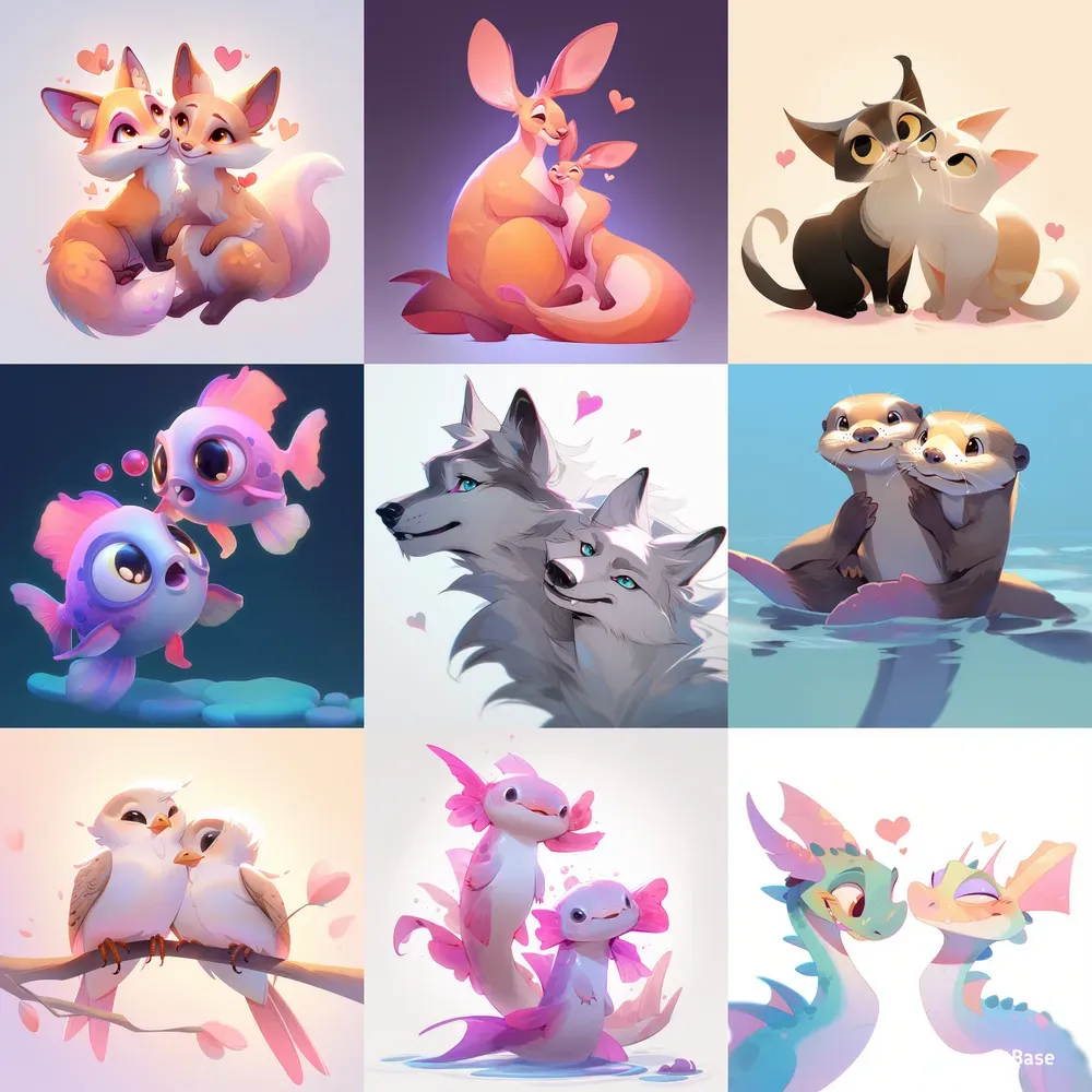 Valentine Animals