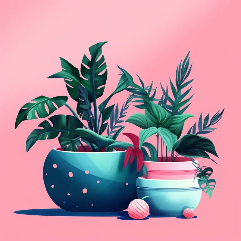 Vibrant Botanical Illustrations