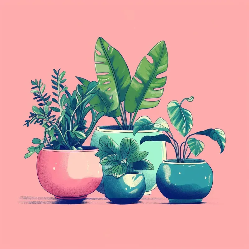 Vibrant Botanical Illustrations