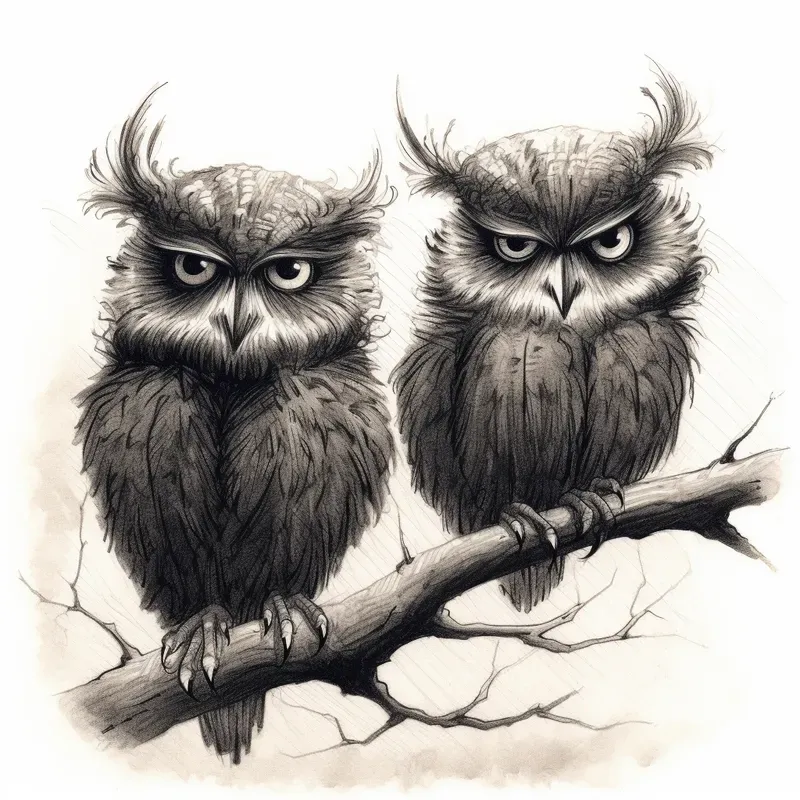 Crazy Pen And Ink Illustrations