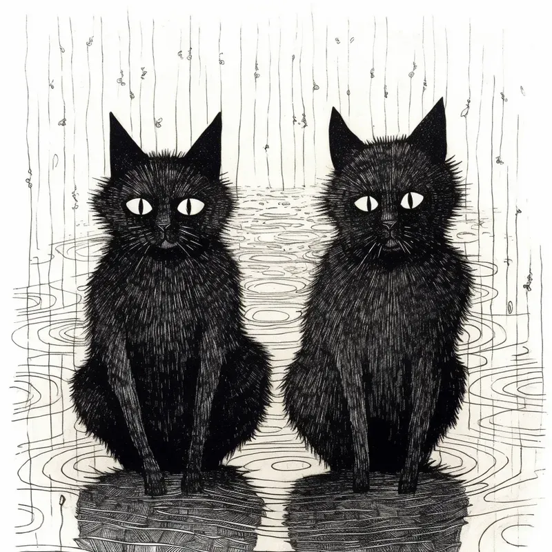 Crazy Pen And Ink Illustrations