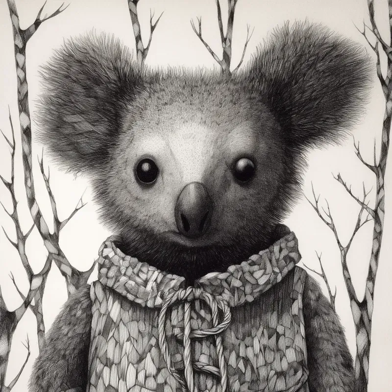 Crazy Pen And Ink Illustrations