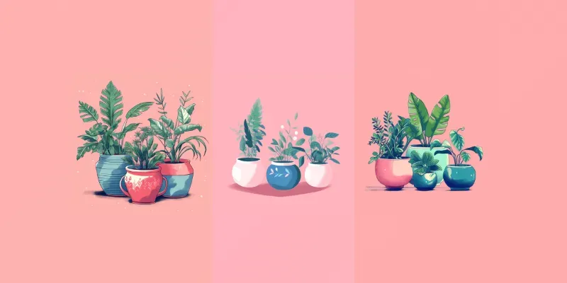 Vibrant Botanical Illustrations generated by undefined