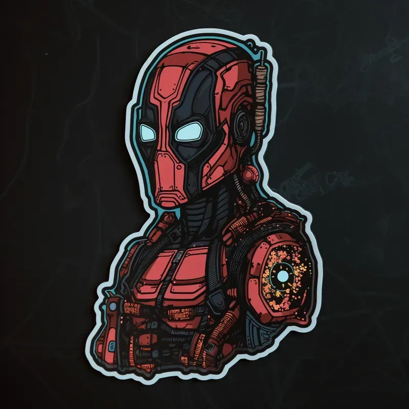 Cyberpunk Style Stickers