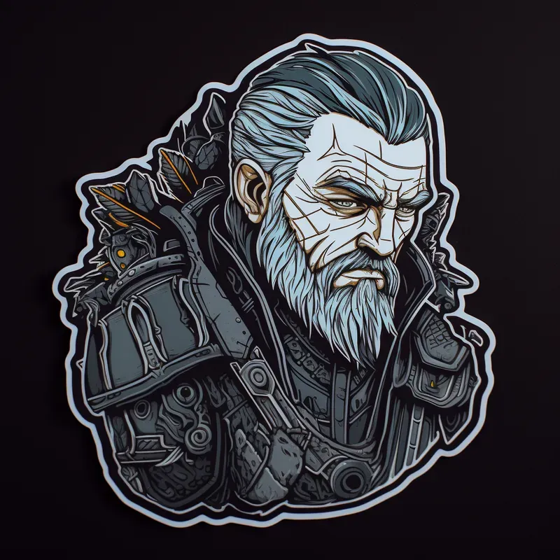 Cyberpunk Style Stickers