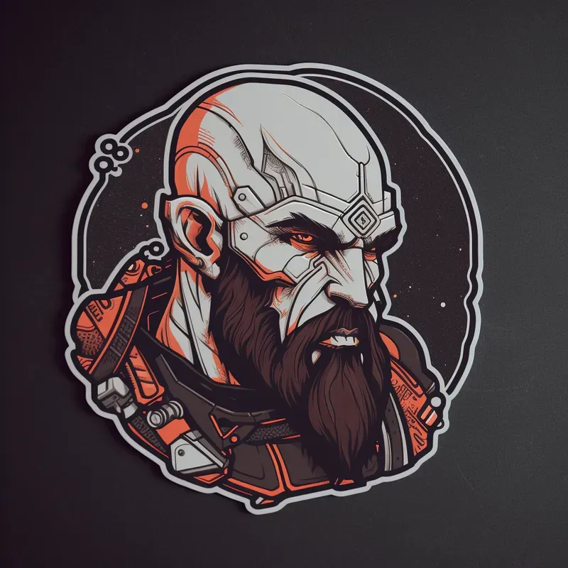 Cyberpunk Style Stickers