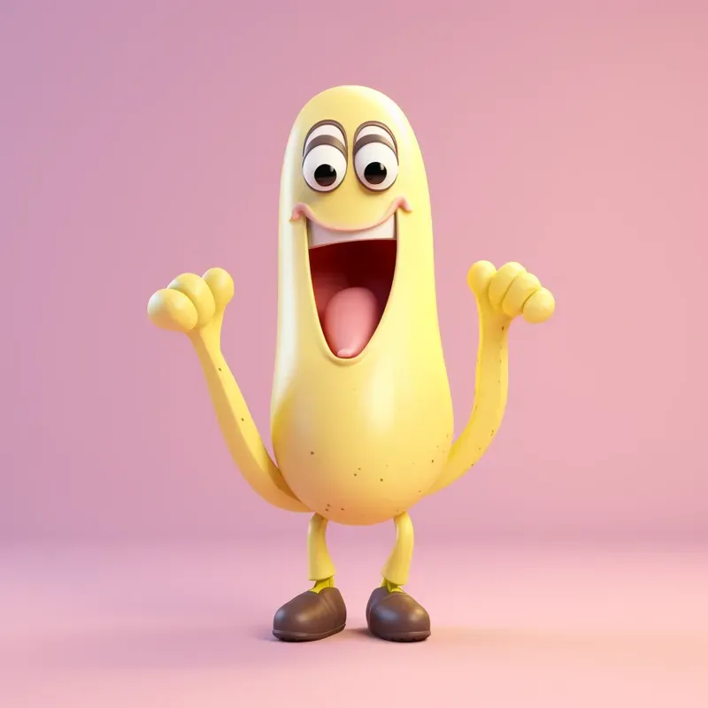 Pixar Style Plant Emotions