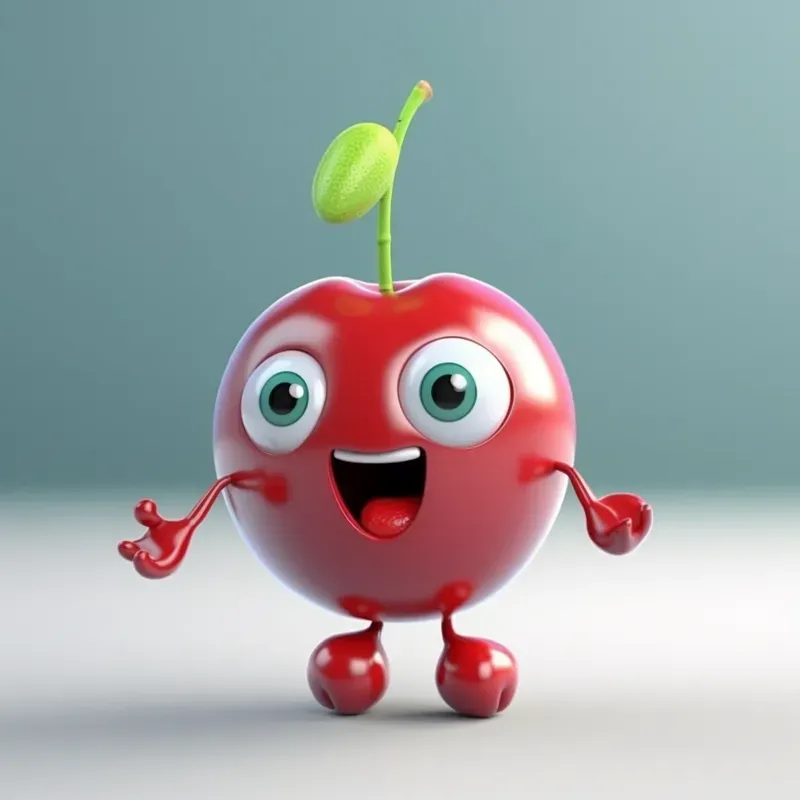 Pixar Style Plant Emotions