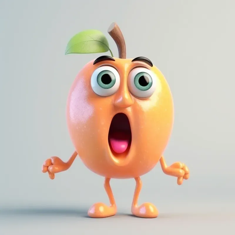 Pixar Style Plant Emotions