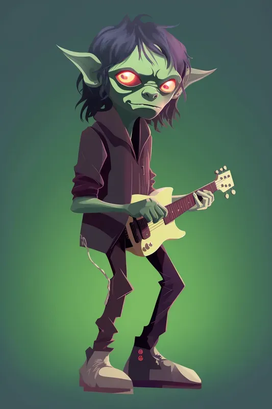 Gorillaz Style Characters
