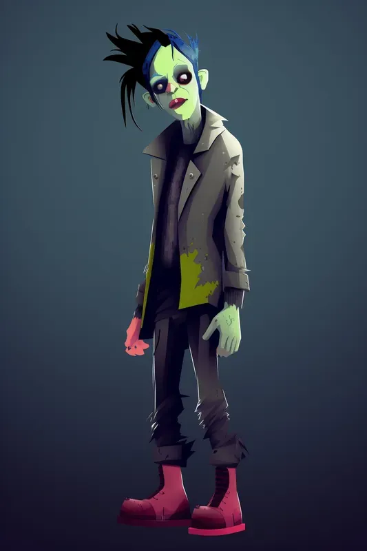 Gorillaz Style Characters