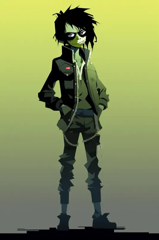 Gorillaz Style Characters