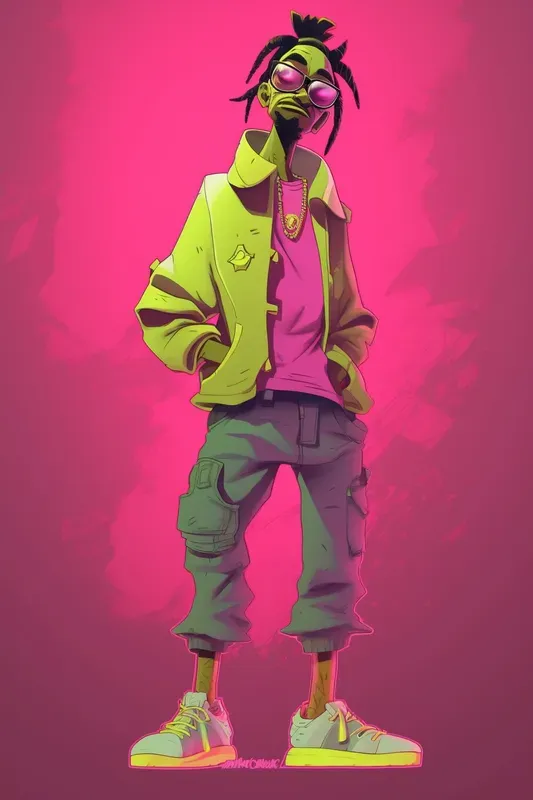 Gorillaz Style Characters
