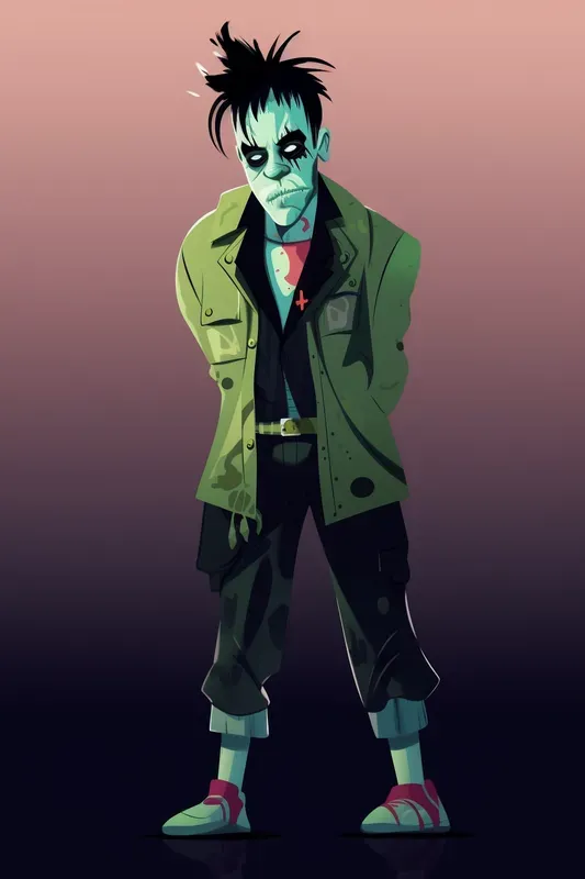 Gorillaz Style Characters