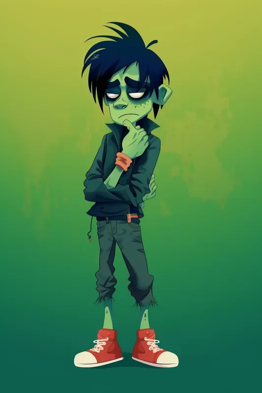 Gorillaz Style Characters