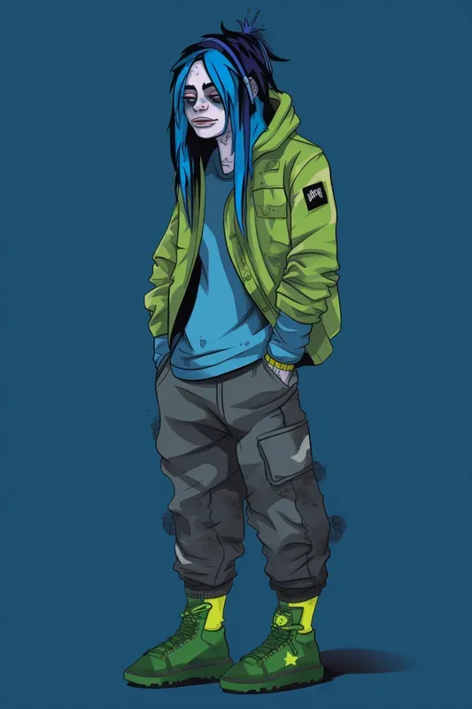 Gorillaz Style Characters