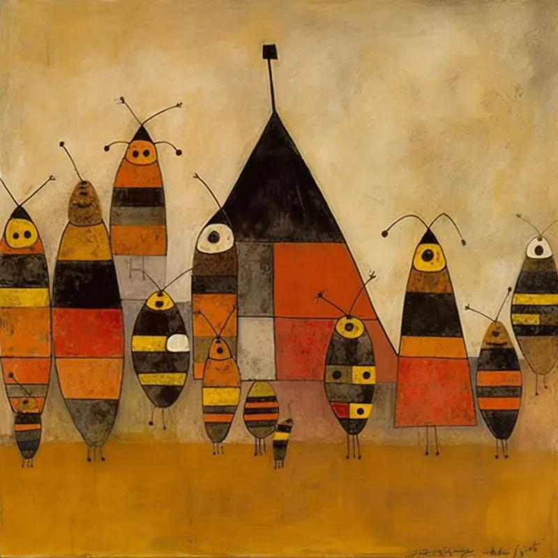 Klee Style Paintings