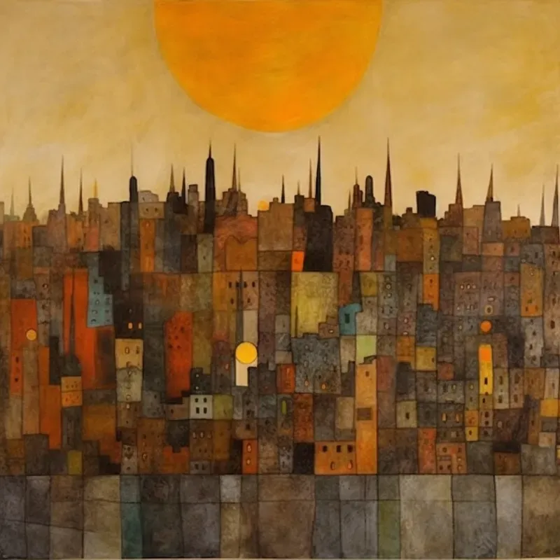 Klee Style Paintings
