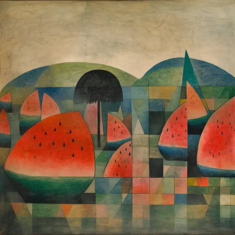 Klee Style Paintings