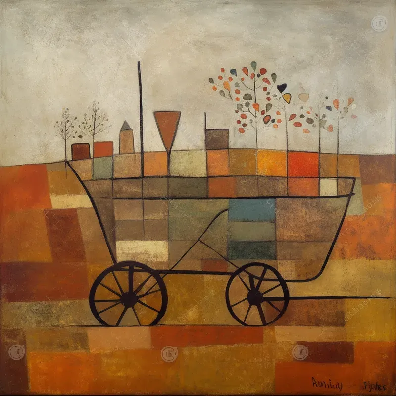 Klee Style Paintings
