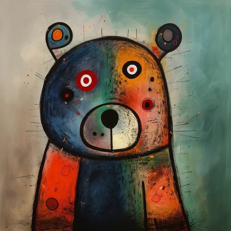 Crazy Art Miro Style