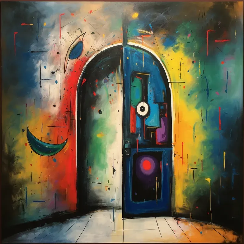 Crazy Art Miro Style