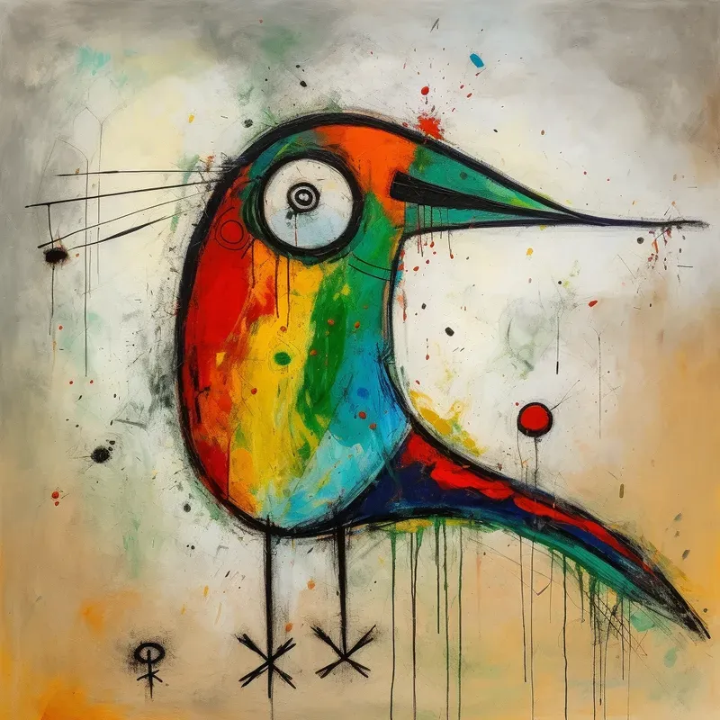 Crazy Art Miro Style