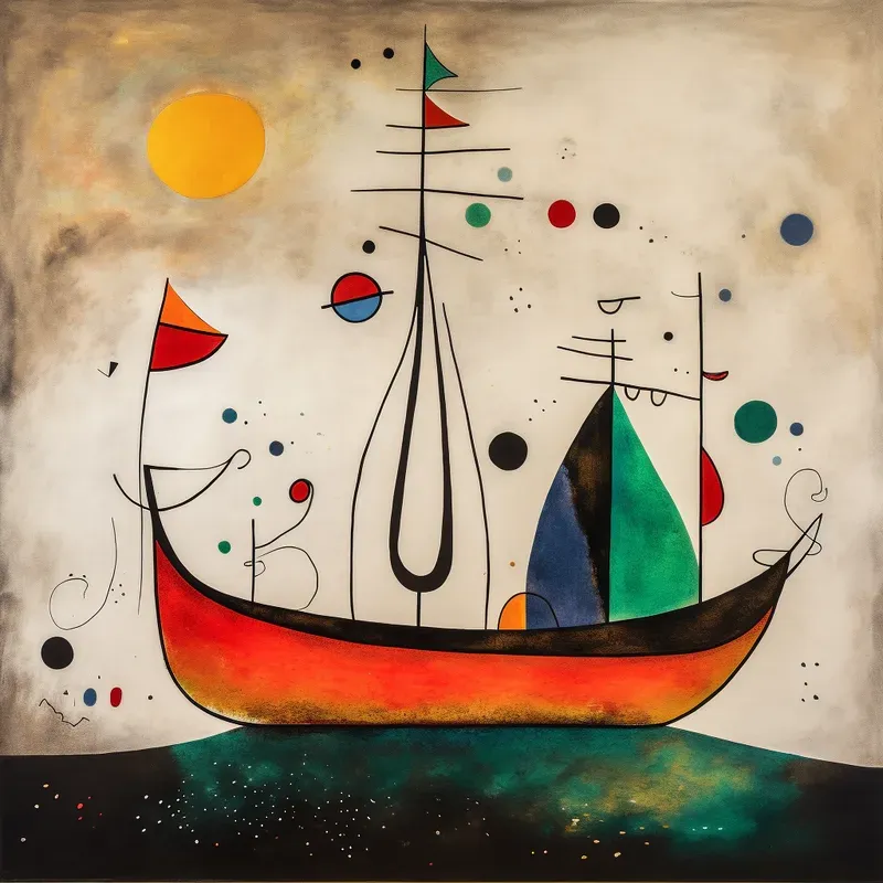 Crazy Art Miro Style