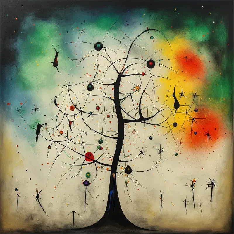 Crazy Art Miro Style