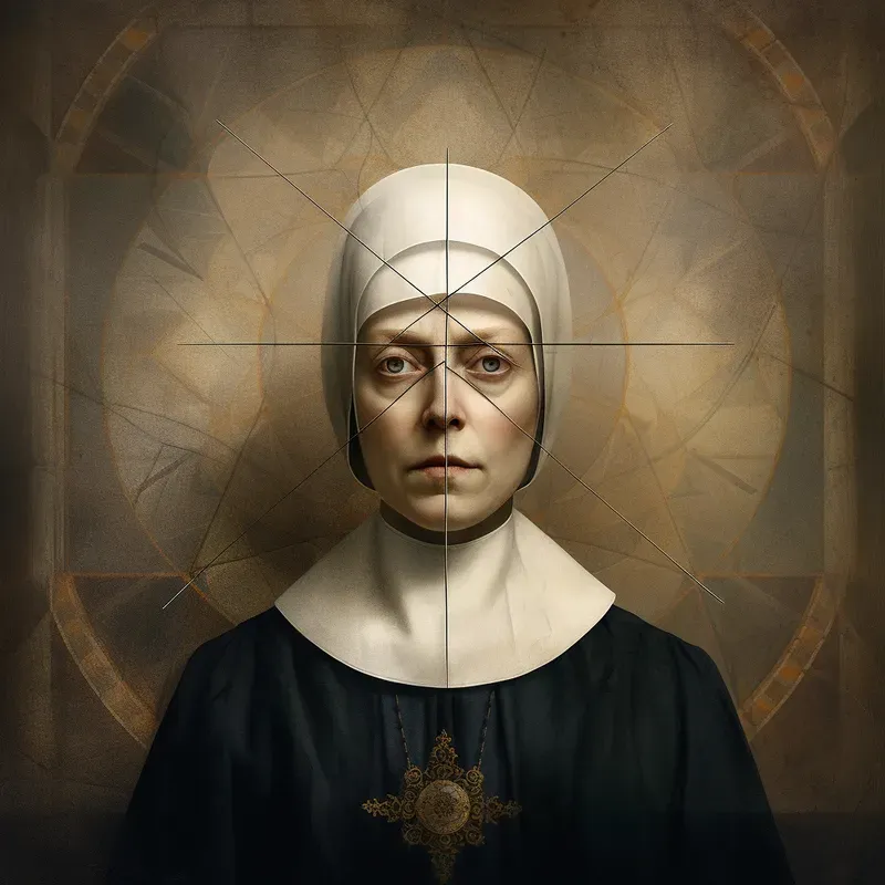 Geometric Elements Portraits