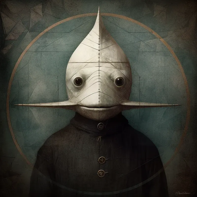 Geometric Elements Portraits