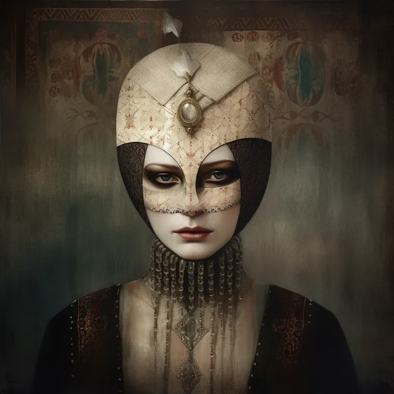 Geometric Elements Portraits