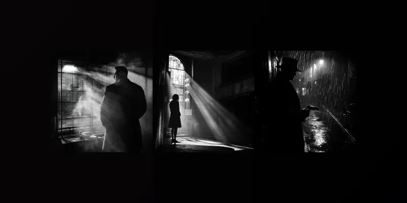Film Noir Scenes generated by undefined